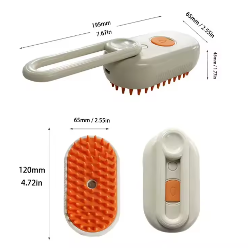 3-in-1 Electric Pet Grooming Brush